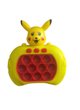 لعبة بيكاتشو بوب الحسية لتخفيف التوتر - سيليكون أصفر للأطفال والكبار